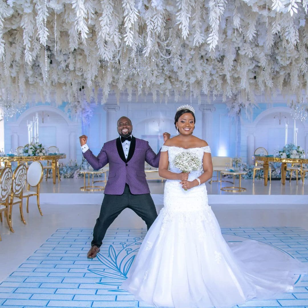 Ronnie & Lucky — wedding decor by Stuart Events, Kampala