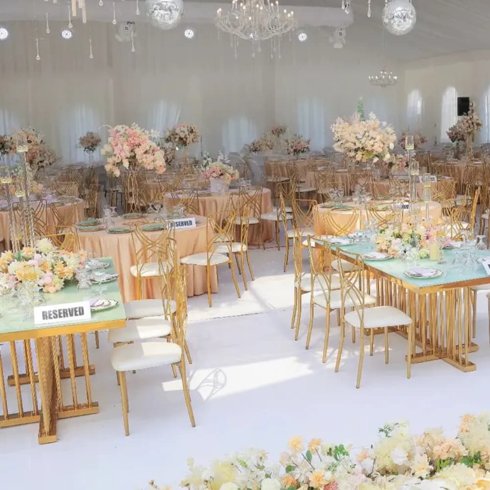 Event decoration and styling by Stuart Events, Kampala